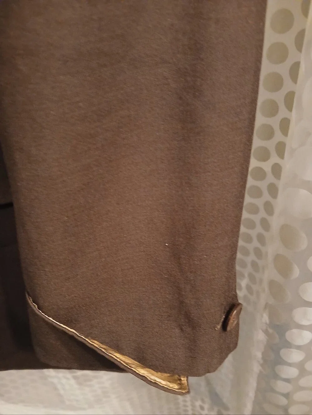 Steve Harvey Tv Collection Men's 42L Brown Single-Breasted Suit Jacket. FF#474